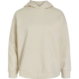 Vila Hættetrøje viHuris L/s Loose Sweat Hoodie - Beige - Kvinde Vila Hættetrøje viHuris L/s Loose Sweat Hoodie - Beige - Kvinde