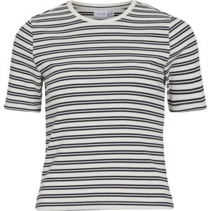 Vila - TopviSola S/S T-shirt - Blue - T-shirt Vila - TopviSola S/S T-shirt - Blue - T-shirt