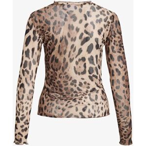 Vila - Top viNinna L/S Mesh Top - Sort - Top Vila - Top viNinna L/S Mesh Top - Sort - Top