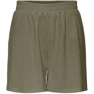 Pieces Djupt Lichen Grön Shorts - Kvinna Liten Pieces Djupt Lichen Grön Shorts - Kvinna Liten