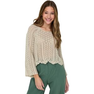 Only Onlnola 3/4 Pullover Knt (15233173) - feather gray Only Onlnola 3/4 Pullover Knt (15233173) - feather gray