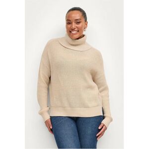 Saint Tropez - Modell CloudySZ Rollneck Pullover - Hvit - 36 Kvinner Saint Tropez - Modell CloudySZ Rollneck Pullover - Hvit - 36 Kvinner