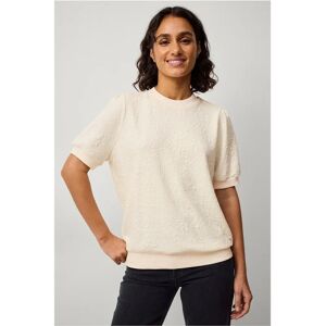Saint Tropez Andysz SS Sweatshirt - Hvit - 36 Kvinne - Sweatshirt Saint Tropez Andysz SS Sweatshirt - Hvit - 36 Kvinne - Sweatshirt