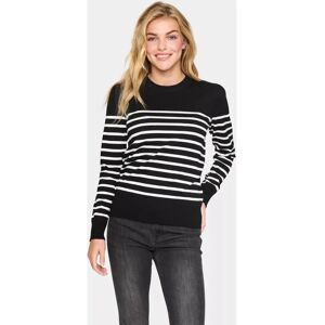 Saint Tropez Mila Streifen Pullover - Pullover Saint Tropez Mila Streifen Pullover - Pullover