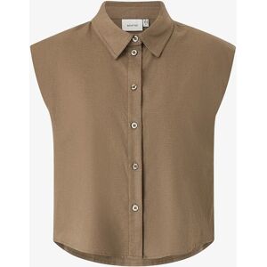 Gestuz - Skjorte Lizagz Linen sl Shirt - Grønn - Women Gestuz - Skjorte Lizagz Linen sl Shirt - Grønn - Women