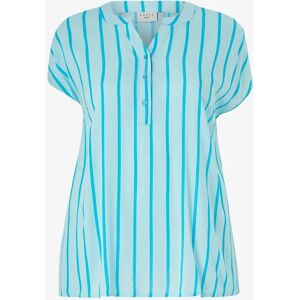KAFFE Women Wing Sl Blouse - Viscose, Blue - Blouse KAFFE Women Wing Sl Blouse - Viscose, Blue - Blouse