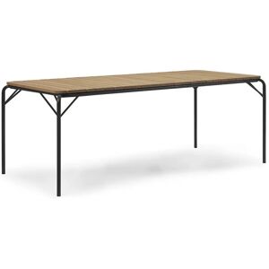 Normann Copenhagen - Vig Utendørsbord - Robinia, 90x200 cm, Svart Normann Copenhagen - Vig Utendørsbord - Robinia, 90x200 cm, Svart