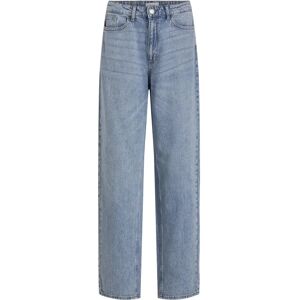 Vila Kelly Jaf Rechte Pasvorm Hoge Taille Jeans - Jeans Vila Kelly Jaf Rechte Pasvorm Hoge Taille Jeans - Jeans