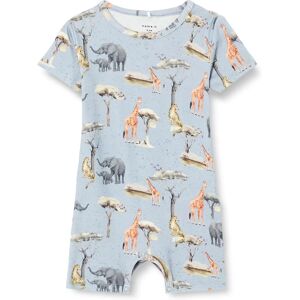 Name It Biologische Katoenen Safari Romper - Peyote Melange Name It Biologische Katoenen Safari Romper - Peyote Melange