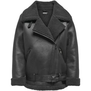 Only Phantom Large Faux Leather Jacket - Women Only Phantom Large Faux Leather Jacket - Women