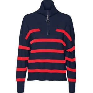 Vero Moda VMSaba Stripe Highneck (10269246) - navy blazer/stripes bittersweet Vero Moda VMSaba Stripe Highneck (10269246) - navy blazer/stripes bittersweet