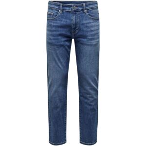 ONLY & SONS - Blå Regular Fit Jeans - 6755 - Jeans ONLY & SONS - Blå Regular Fit Jeans - 6755 - Jeans