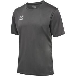 Hummel Hmlessential Jersey S/S - Grau - Sportshirt Hummel Hmlessential Jersey S/S - Grau - Sportshirt