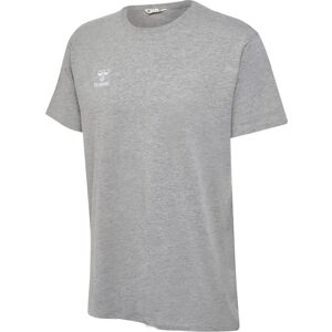 Hummel Herren Bio-Baumwolle T-Shirt Grau - Regulär Passform Hummel Herren Bio-Baumwolle T-Shirt Grau - Regulär Passform