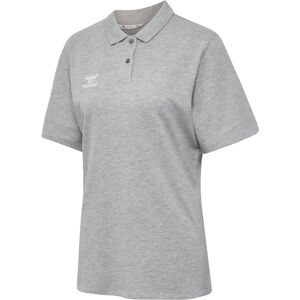 Hummel Hmlgo 2.0 Polo Woman Grey Melange M - Polo Shirt Hummel Hmlgo 2.0 Polo Woman Grey Melange M - Polo Shirt
