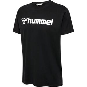 Hummel Men's Regular Fit Organic Cotton Crew Neck T-Shirt - Black Hummel Men's Regular Fit Organic Cotton Crew Neck T-Shirt - Black