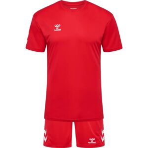 Hummel Basic Training Set - Shirt Shorts Sport Polyester Red L Hummel Basic Training Set - Shirt Shorts Sport Polyester Red L