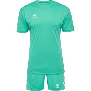 Hummel Training Set - Shirt Shorts Sport Polyester Green S Hummel Training Set - Shirt Shorts Sport Polyester Green S