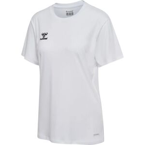 Hummel Dames Sportshirt Wit XL - Sport Shirt Hummel Dames Sportshirt Wit XL - Sport Shirt