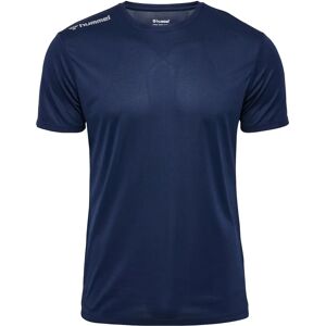 Hummel Hmlrun Jersey S/s Azul - Camiseta deportiva Hummel Hmlrun Jersey S/s Azul - Camiseta deportiva