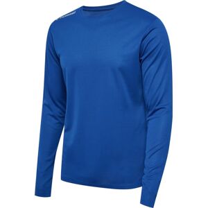Hummel Hmlrun Jersey L/S True Blue 2XL - Sportshirt Hummel Hmlrun Jersey L/S True Blue 2XL - Sportshirt