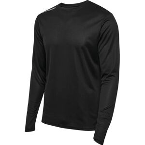 Hummel Hmlrun Jersey L/S Black L - Sportshirt Hummel Hmlrun Jersey L/S Black L - Sportshirt