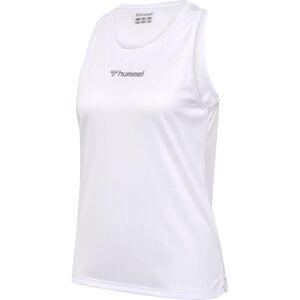 Hummel Hmlrun Singlet S/L Woman White XL - Sportshirt Hummel Hmlrun Singlet S/L Woman White XL - Sportshirt