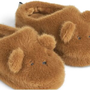 Liewood Aviaja Bjørn tøfler - Gyllen Karamell - Barn Liewood Aviaja Bjørn tøfler - Gyllen Karamell - Barn