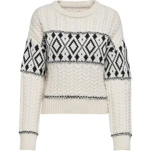 Only Marent Pullover (15314887-CloudDancer/Black) Only Marent Pullover (15314887-CloudDancer/Black)