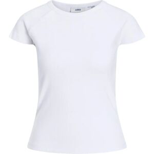 JJXX Jxfriend Rib T-Shirt - T-Shirts - Bright White JJXX Jxfriend Rib T-Shirt - T-Shirts - Bright White