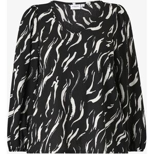 Evoked Vila - Modell: viLaya - V-hals stretch crepe topp - Svart Evoked Vila - Modell: viLaya - V-hals stretch crepe topp - Svart