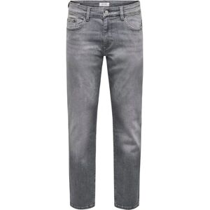 ONLY & SONS Herre Regular Fit Blå Denim Jeans - Jeans ONLY & SONS Herre Regular Fit Blå Denim Jeans - Jeans