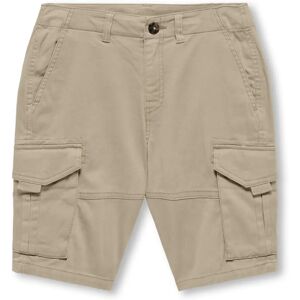 Kids Only Kobmaxwell White Pepper Cargo Shorts - Cargo-shorts Kids Only Kobmaxwell White Pepper Cargo Shorts - Cargo-shorts