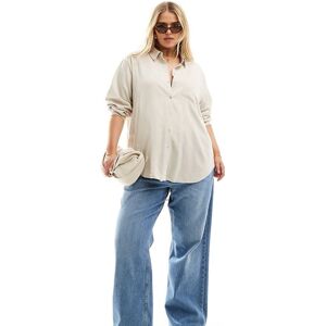 Vero Moda Curve - Linen Blend Shirt - Plus Sizes - Shirt Vero Moda Curve - Linen Blend Shirt - Plus Sizes - Shirt