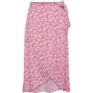 Hame pcTala Wrap Skirt - Rosa - 34 - Kjol Hame pcTala Wrap Skirt - Rosa - 34 - Kjol