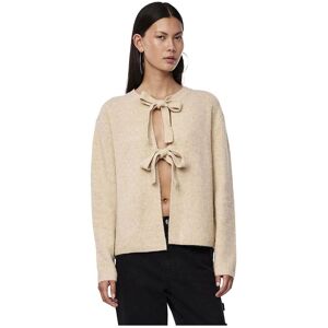 Pieces Silly Cardigan (17150235) WhitePepper/DetailMelange Pieces Silly Cardigan (17150235) WhitePepper/DetailMelange