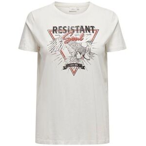 Carmakoma - T-shirt carMiko Life Thunder SS Reg Tee - Blanc - T-shirt - Publicité Carmakoma - T-shirt carMiko Life Thunder SS Reg Tee - Blanc - T-shirt - Publicité