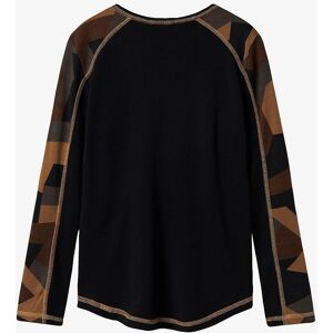 Name it kids - Nkmwillto Wool LS Top - Svart - T-skjorte Name it kids - Nkmwillto Wool LS Top - Svart - T-skjorte