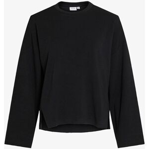 Vila - Modell: viReflecti - Sweatshirt med Rund Hals - Svart - Sweatshirt Vila - Modell: viReflecti - Sweatshirt med Rund Hals - Svart - Sweatshirt