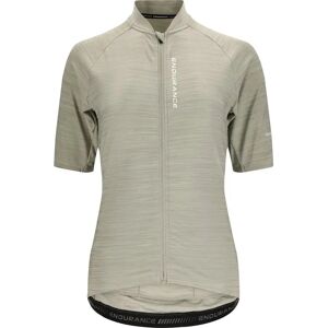 Maillot de ciclismo Endurance Logan - Deportivo, Cuello alto, Gris Maillot de ciclismo Endurance Logan - Deportivo, Cuello alto, Gris