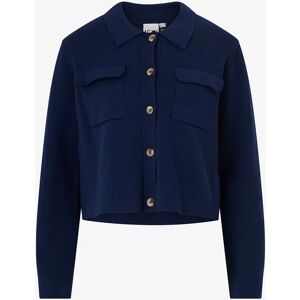 ICHI - Blå Cardigan ihKetty CA - Kort længde - Cardigan ICHI - Blå Cardigan ihKetty CA - Kort længde - Cardigan