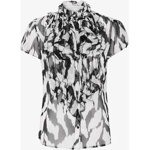 Saint Tropez LiljaSZ Crinkle SS Shirt - Black - Blouse Saint Tropez LiljaSZ Crinkle SS Shirt - Black - Blouse