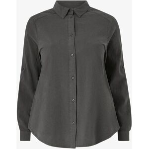 KAFFE Curve - Chemise kcNana - Gris - Chemise - Publicité KAFFE Curve - Chemise kcNana - Gris - Chemise - Publicité