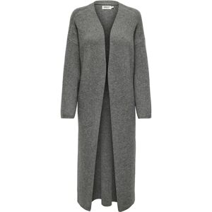 Only - onlAlpha LS Maxi - Gray 36 Women - Cardigan Only - onlAlpha LS Maxi - Gray 36 Women - Cardigan