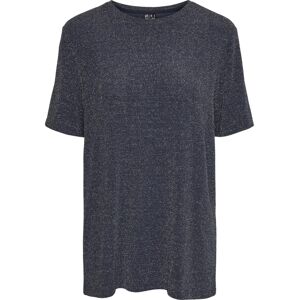 Toppi pcLina SS Oversize Tee - Blå - T-skjorte Toppi pcLina SS Oversize Tee - Blå - T-skjorte