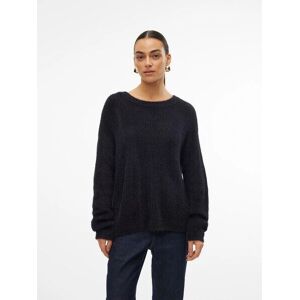 Vero Moda - Puffer LS O-neck Pullover - Schwarz 44 Damen Vero Moda - Puffer LS O-neck Pullover - Schwarz 44 Damen