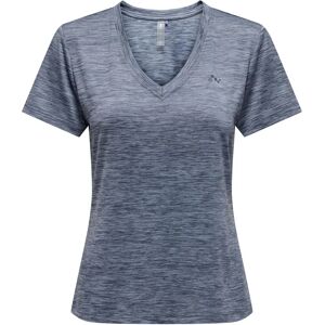 ONLYPLAY Vintage Indigo V-hals sport-T-skjorte - T-skjorte ONLYPLAY Vintage Indigo V-hals sport-T-skjorte - T-skjorte