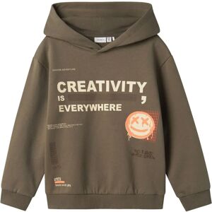 Name it kids - Hettetrøje nkmOposte LS Nreg Sweat - Grønn 116 Name it kids - Hettetrøje nkmOposte LS Nreg Sweat - Grønn 116