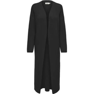 Only - Cardigan onlAlpha LS Maxi - Svart 34 - Cardigan Only - Cardigan onlAlpha LS Maxi - Svart 34 - Cardigan