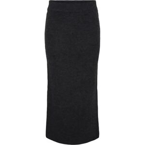 Strikket ankellengde skjørt pcNiko HW - Høy midje, sidesplit, 93cm Strikket ankellengde skjørt pcNiko HW - Høy midje, sidesplit, 93cm